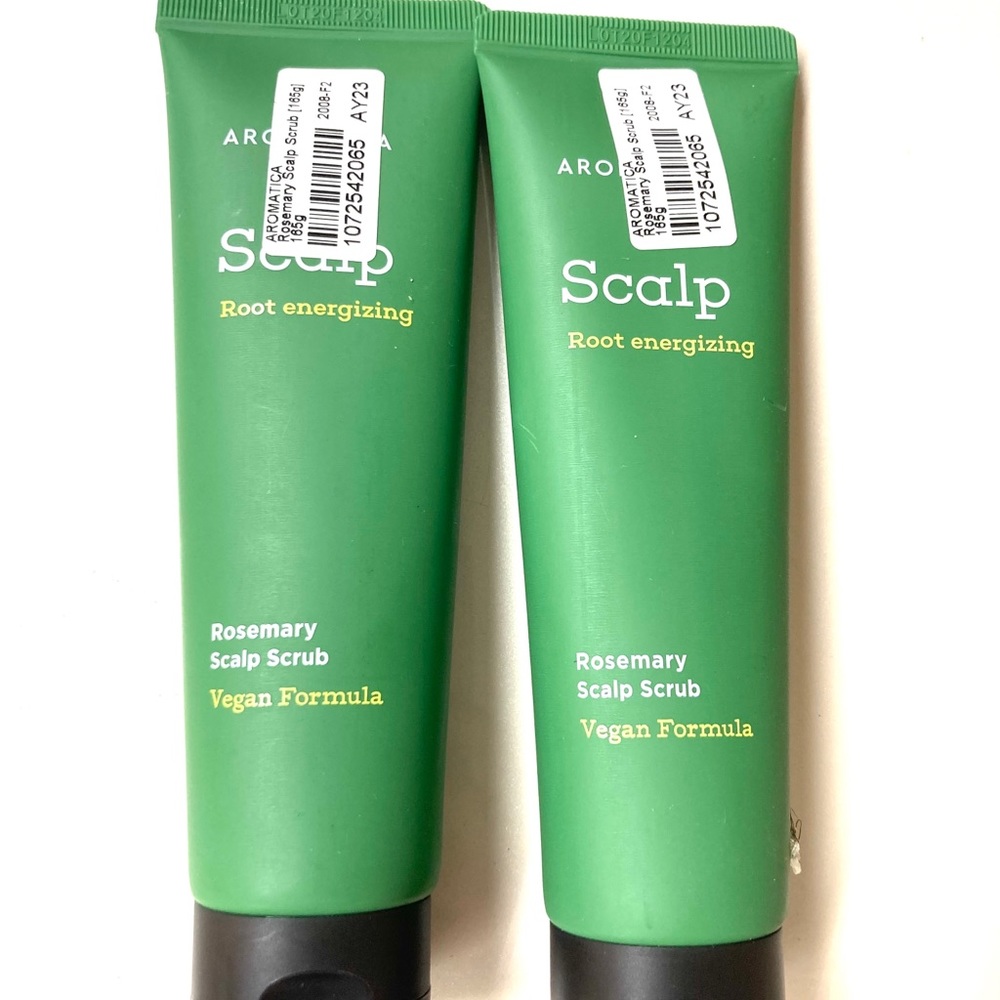 [Aromatica] Rosemary Scalp Scrub 165g, 2 Pks